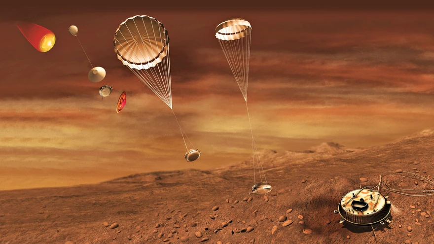 Hollandi täheteadlase järgi oma nime saanud 300kilone amfiibsond Huygens laskus Titanile 14. jaanuaril 2005. 