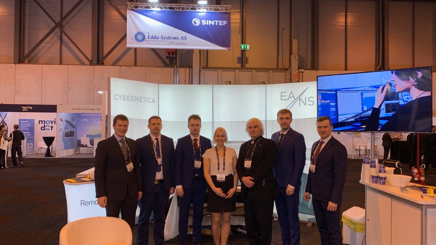 EANS ja Cybernetica esindus messil World ATM.