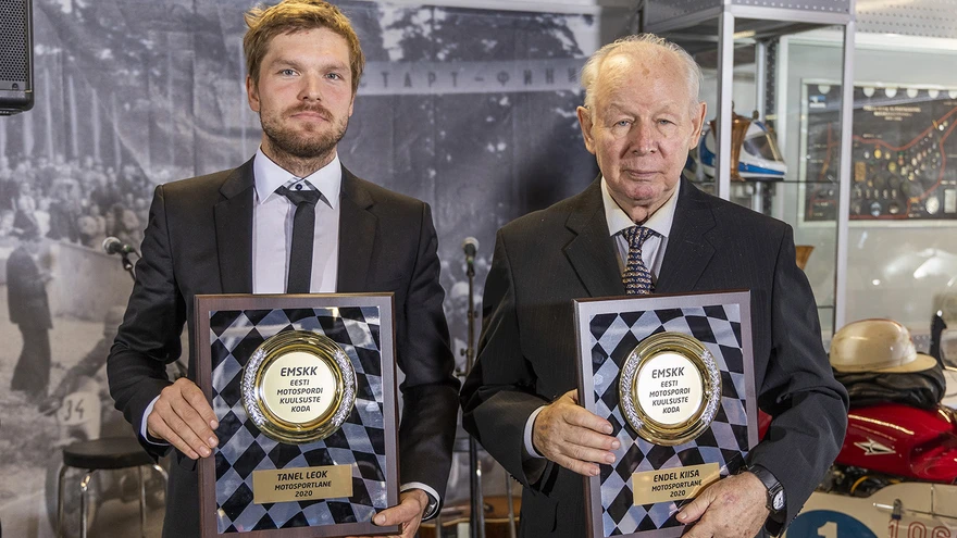 Vastloodud motosportlaste kuulsuste halli valiti esimestena Endel Kiisa ja Tanel Leok.