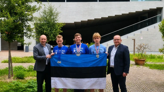 Eesti meeskond rahvusvahelisel maateaduste olümpiaadil
