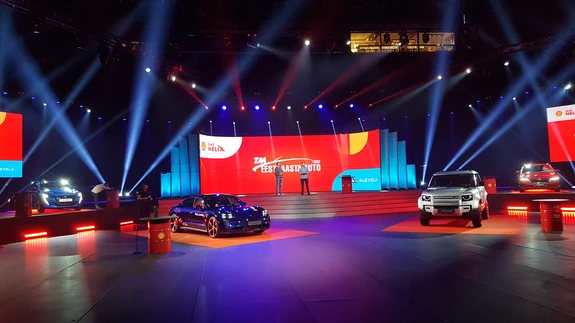 Eesti aasta auto 2021 gala proov Saku Suurhallis.