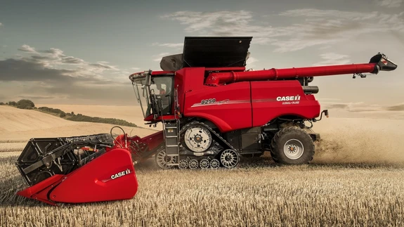 Case IH Axial-Flow 9240 on nii suur ja raske kombain, et vajab roomikuid. Konkreetsel mudelil on roomikud varustatud veel eraldi vedrustusega.
