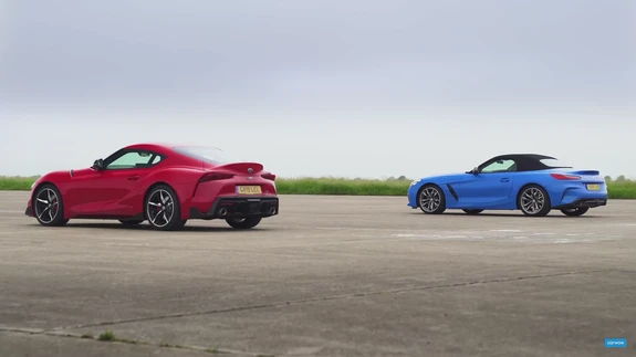 Toyota Supra vs BMW Z4.
