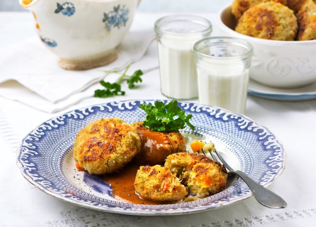 Aiavilja schnitzel.