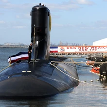 Virginia-klassi tuumaallveelaev USS New Mexico.