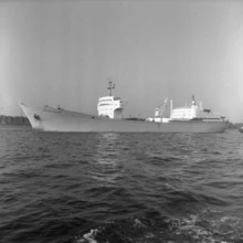 Üks neljast tuumaenergial töötanud kaubalaevast, Saksamaal ehitatud Otto Hahn.